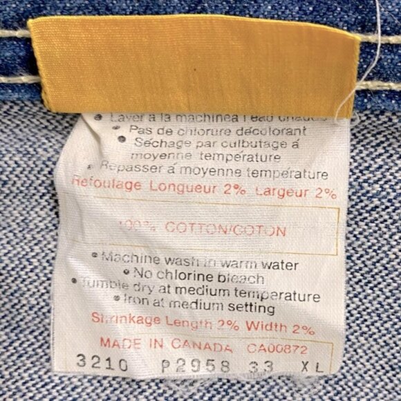 Vintage Howick Dark Blue Western Style Long Inseam High Rise Straight Leg Jeans - Picture 4 of 13